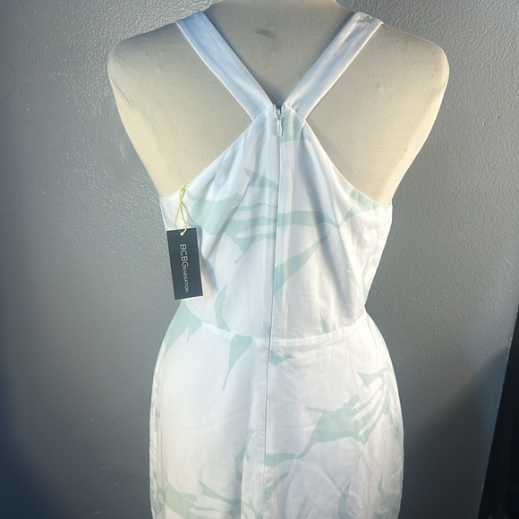 New. 3/4 long mint and white dress.. size 10 - Picture 5 of 7